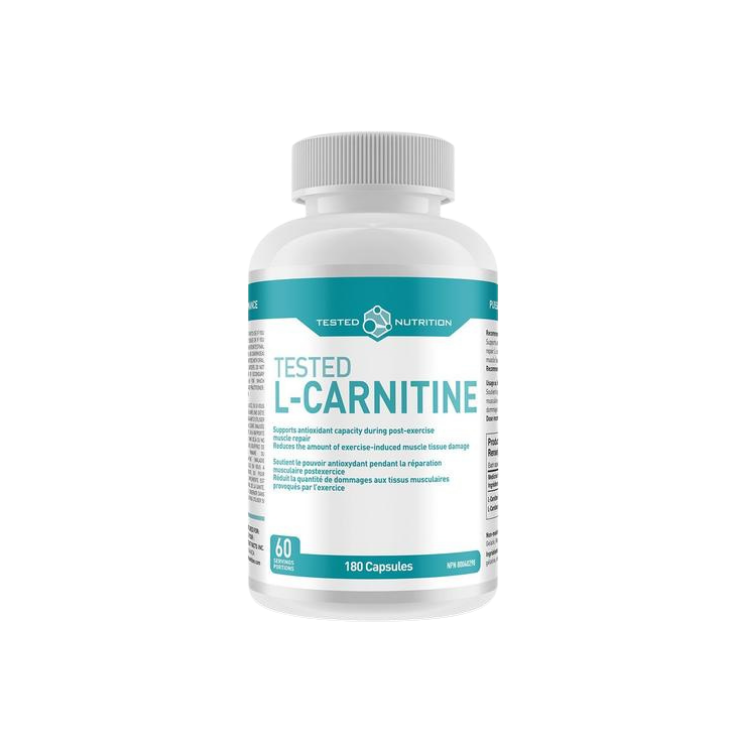 TESTED L-CARNITINE (180 caps)