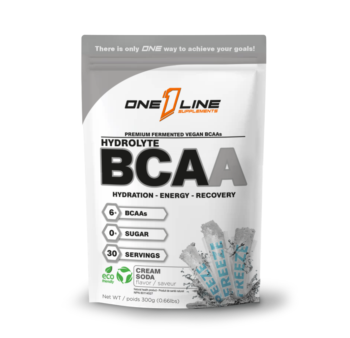 ONE LINE SUPPLEMENT - VEGAN HYDROLYTE BCAA (30 portions)