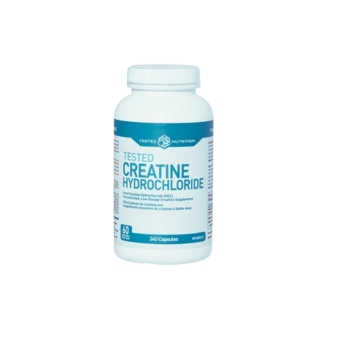 TESTED NUTRITION CREATINE HCL (240 caps)