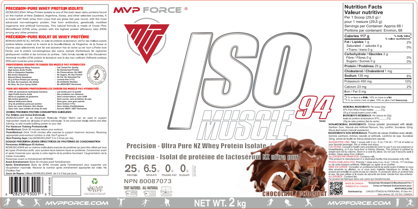 MVP FORCE - ISO MUSCLE 94 (2kg)
